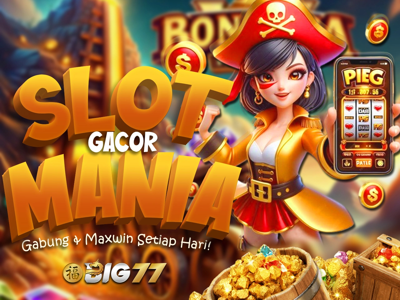 BIG77: Link Situs Slot77 Login & Slot Mania Gacor Gampang Menang!